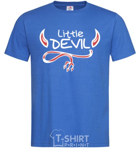 Men's T-Shirt Little Devil original royal-blue фото