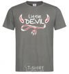 Men's T-Shirt Little Devil original dark-grey фото