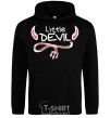 Men`s hoodie Little Devil original black фото