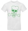 Men's T-Shirt zombie bone White фото