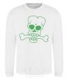 Sweatshirt zombie bone White фото
