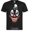 Men's T-Shirt scary clown black фото