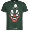 Men's T-Shirt scary clown bottle-green фото