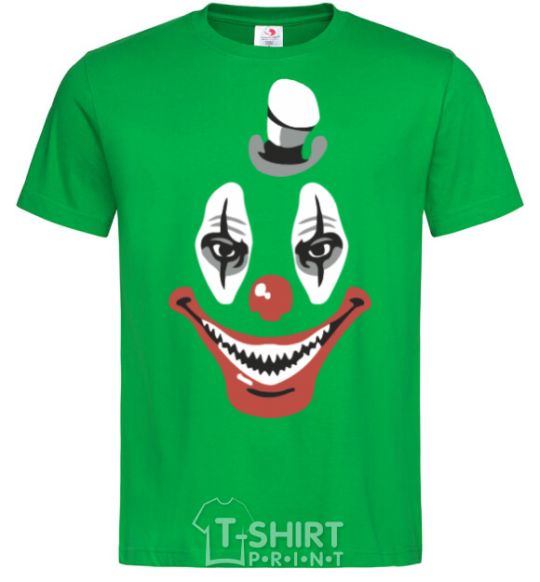Men's T-Shirt scary clown kelly-green фото