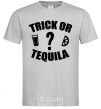 Men's T-Shirt trick or tequila grey фото