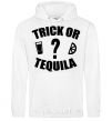 Men`s hoodie trick or tequila White фото