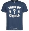 Men's T-Shirt trick or tequila navy-blue фото