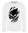 Sweatshirt Skull exclusive White фото