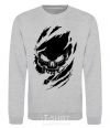 Sweatshirt Skull exclusive sport-grey фото