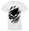 Men's T-Shirt Skull exclusive White фото