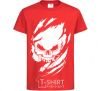 Kids T-shirt Skull exclusive red фото