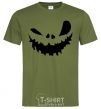 Men's T-Shirt scary smile millennial-khaki фото