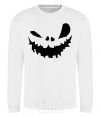 Sweatshirt scary smile White фото