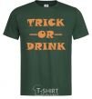 Men's T-Shirt trick or drink bottle-green фото