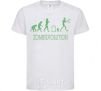 Kids T-shirt zombievolution White фото