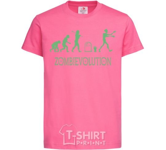 Kids T-shirt zombievolution heliconia фото