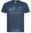 Men's T-Shirt zombievolution navy-blue фото