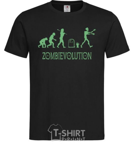 Men's T-Shirt zombievolution black фото