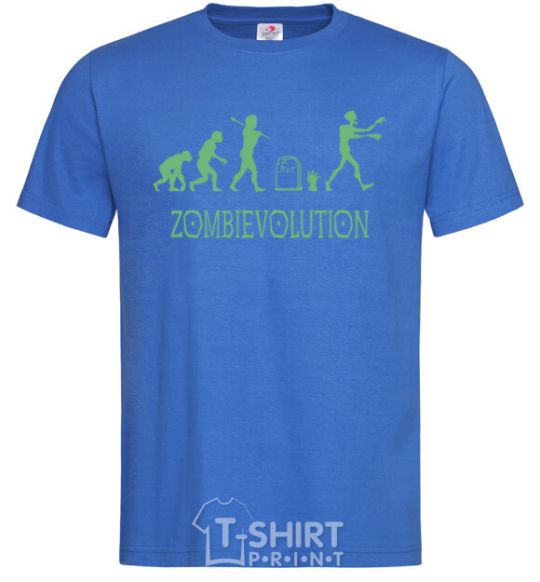 Men's T-Shirt zombievolution royal-blue фото