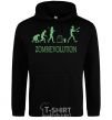 Men`s hoodie zombievolution black фото