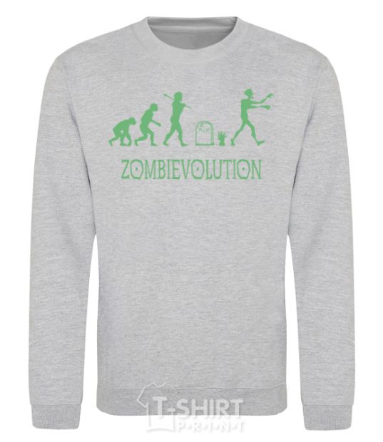 Sweatshirt zombievolution sport-grey фото