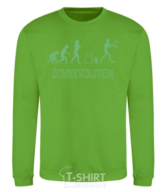 Sweatshirt zombievolution orchid-green фото