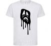 Kids T-shirt Scream face White фото