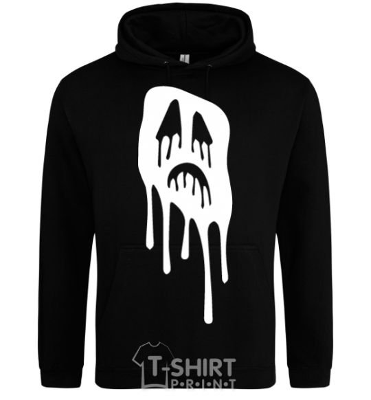 Men`s hoodie Scream face black фото