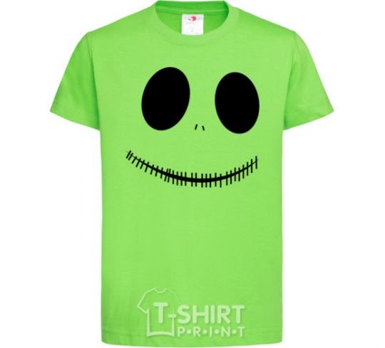 Kids T-shirt Jack's face orchid-green фото