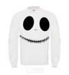 Sweatshirt Jack's face White фото