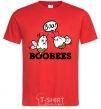 Men's T-Shirt boobees red фото