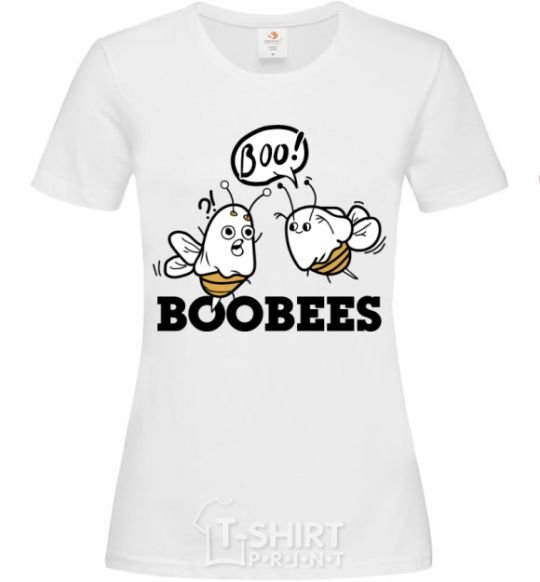 Женская футболка boobees Белый фото