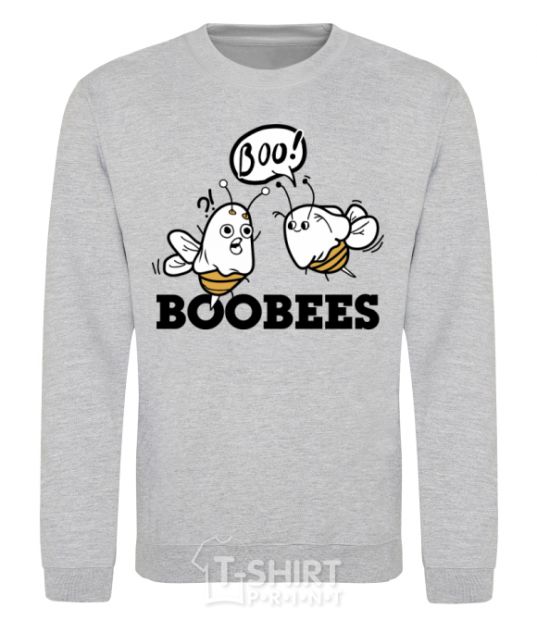 Sweatshirt boobees sport-grey фото