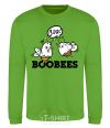 Sweatshirt boobees orchid-green фото