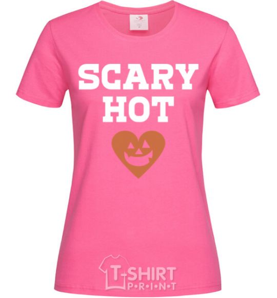 Women's T-shirt Scary hot heliconia фото