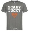 Мужская футболка Scary lucky Графит фото