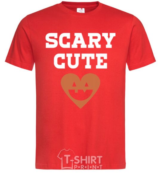 Men's T-Shirt Scary cute red фото