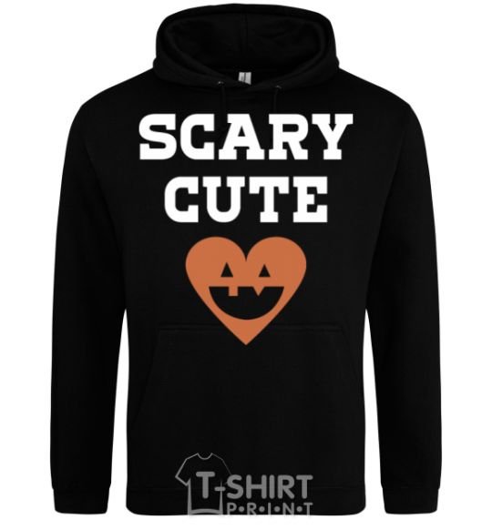 Men`s hoodie Scary cute black фото