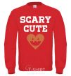 Sweatshirt Scary cute yellow фото