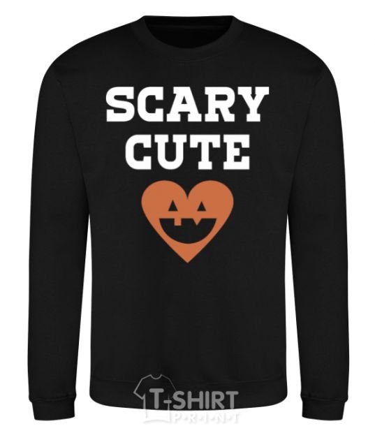 Sweatshirt Scary cute black фото