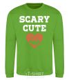 Sweatshirt Scary cute orchid-green фото