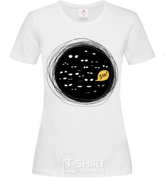 Women's T-shirt booo White фото