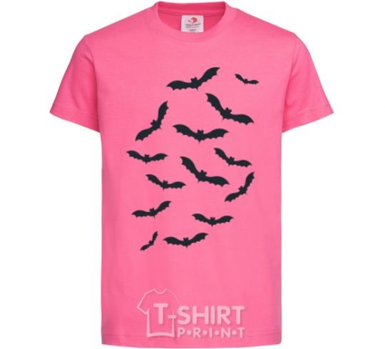 Kids T-shirt bats heliconia фото