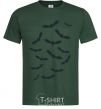 Men's T-Shirt bats bottle-green фото