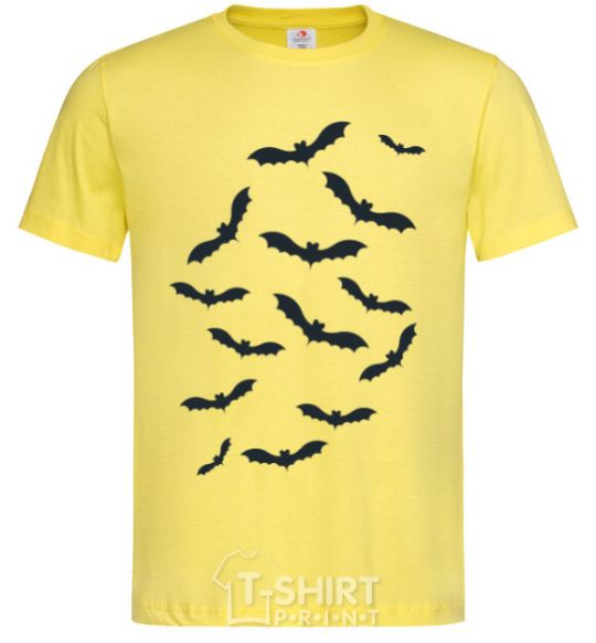 Men's T-Shirt bats cornsilk фото