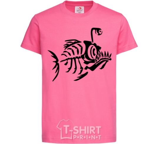 Kids T-shirt fish heliconia фото