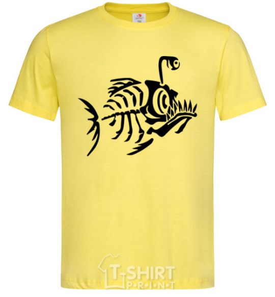 Men's T-Shirt fish cornsilk фото