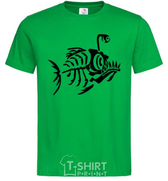 Men's T-Shirt fish kelly-green фото