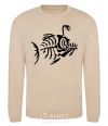 Sweatshirt fish sand фото