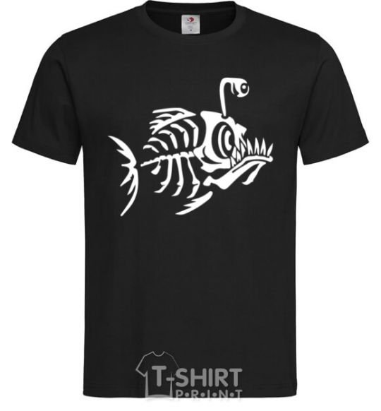 Men's T-Shirt fish black фото
